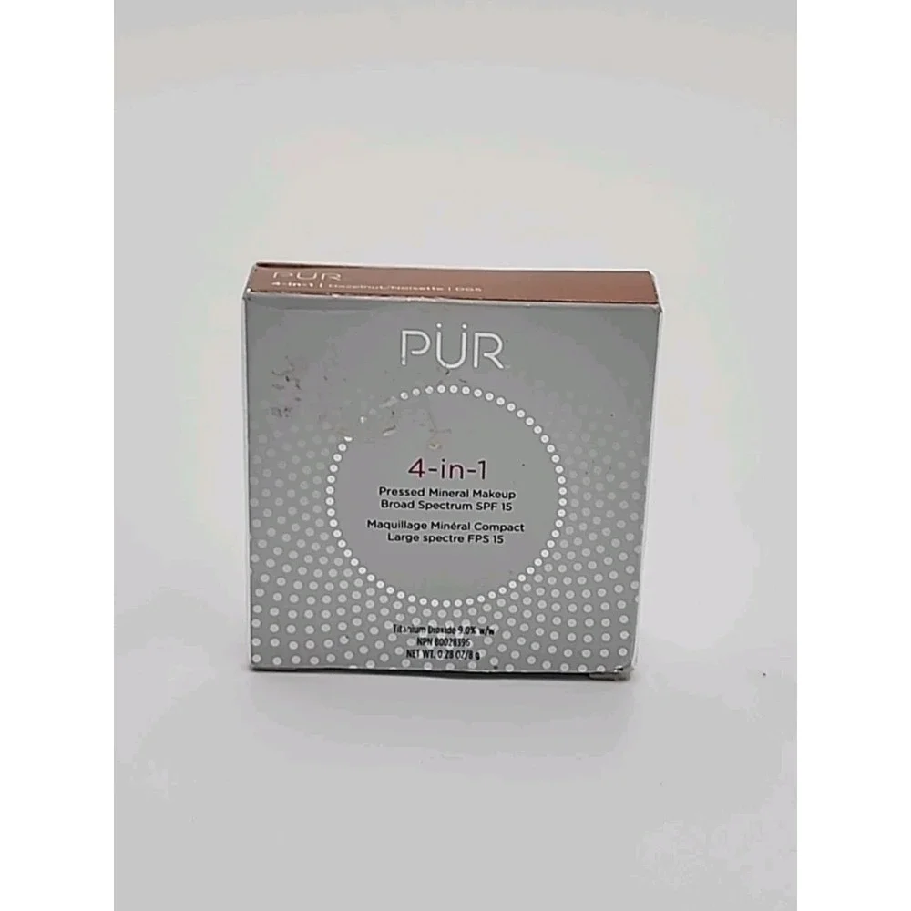 PUR 4 In1 Pressed Mineral Makeup Foundation Hazelnut DG5 SPF 15 New in Box